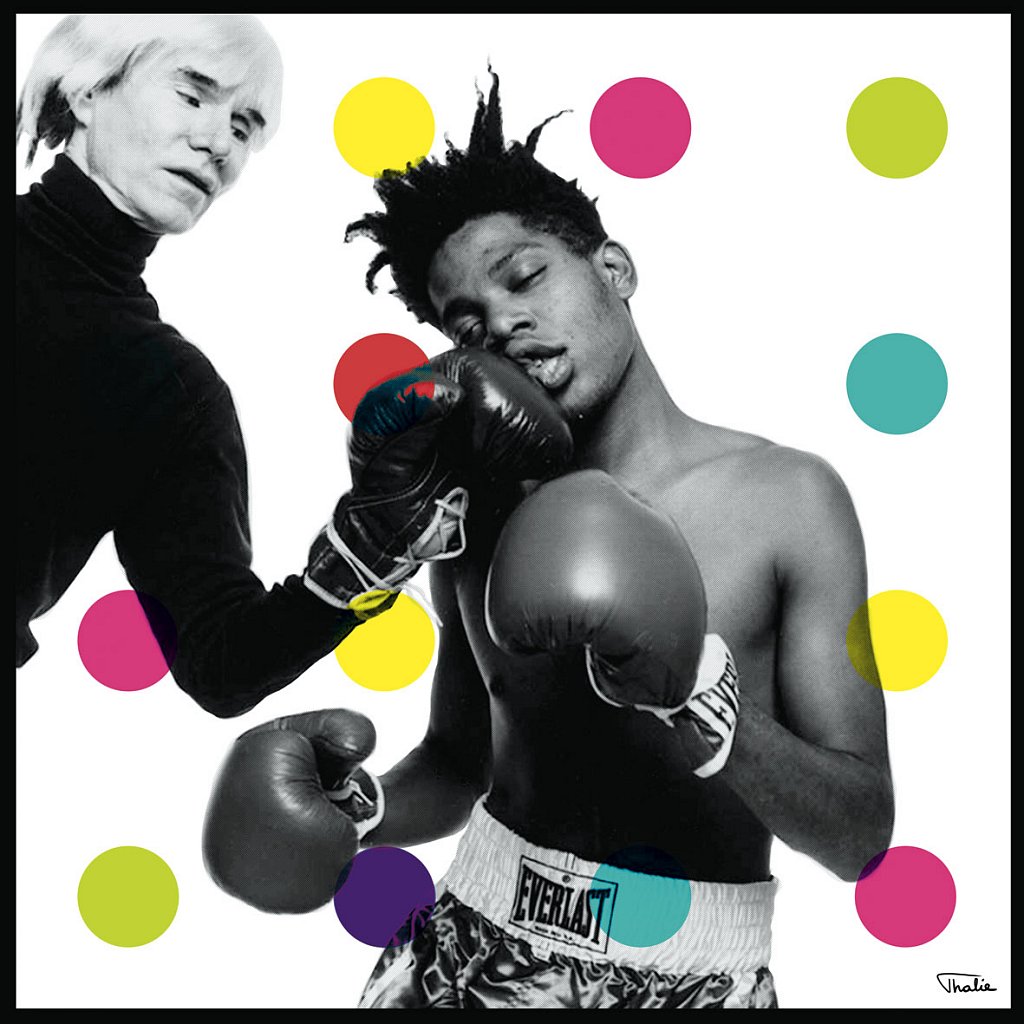 Warhol vs Basquiat