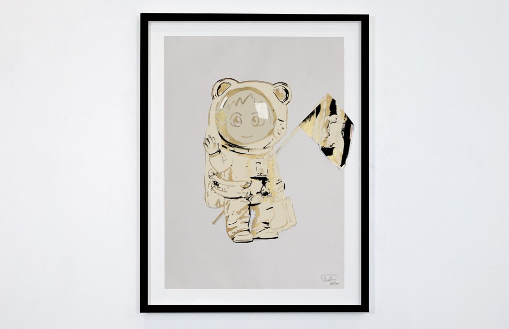 Leaving earth to Mars Ivory/Gold